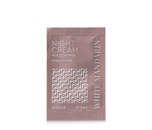Пробник Night Cream Age Control - нічний крем для обличчя: омолодження шкіри, запобігає появі зморшок фото