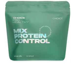 Mix Protein CONTROL - збалансоване харчування у вигляді поживного, низькокалорійного коктейлю який замінює 1 прийом їжі фото