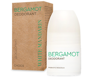 НАТУРАЛЬНИЙ ДЕЗОДОРАНТ BERGAMOT: нейтралізація бактерій поту, відчуття свіжості фото