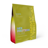 Mix Protein slim Yummy Tropical - збалансоване харчування низькокалорійний коктейль з 12-ма потужними природними жироспалювачам зі смаком манго маракуя фото