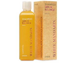 SHAMPOO SEBUM BALANCE - шампунь для жирного волосся: очищення, контроль себуму, зволоження фото