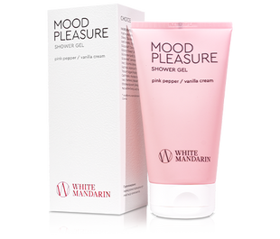 SHOWER GEL MOOD PLEASURE - гель для душу з ароматом ваніль рожевий перець: очищення, тонізація, омолодження фото