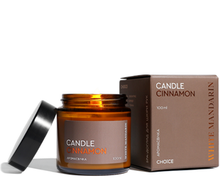 CANDLE CINNAMON - аромасвічка: SPA-догляд для шкіри рук фото